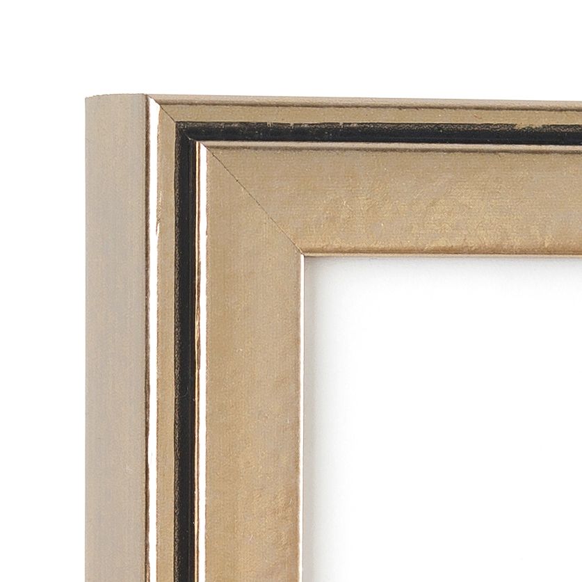 Ventura Frame Corner – 16x20 pewter silver frame