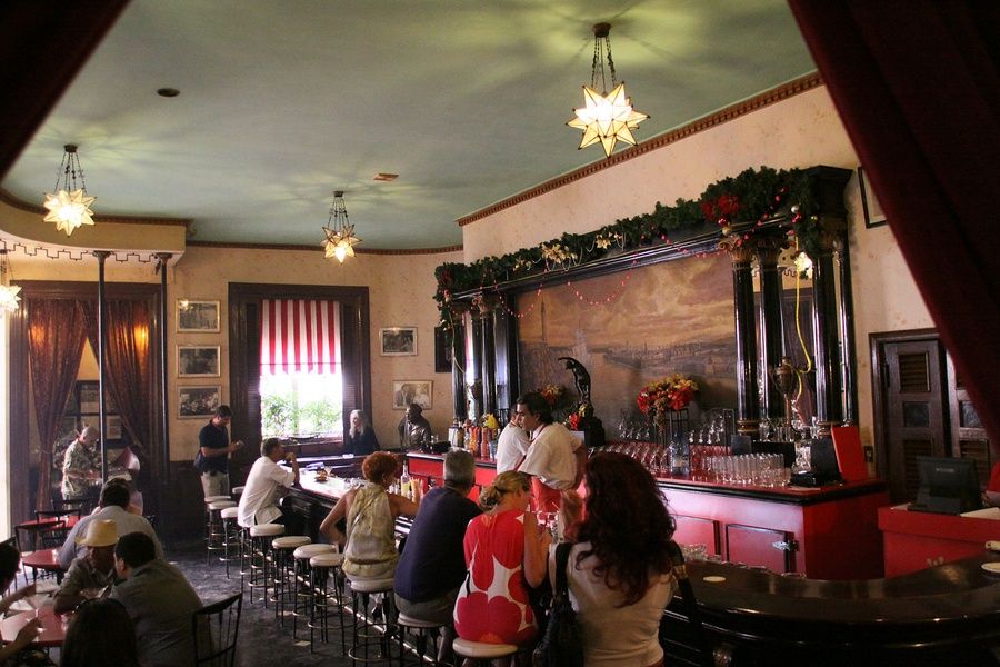 La Floridita restaurant in Cuba