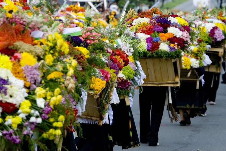 Medellin Flower Festival Colombian Festivals