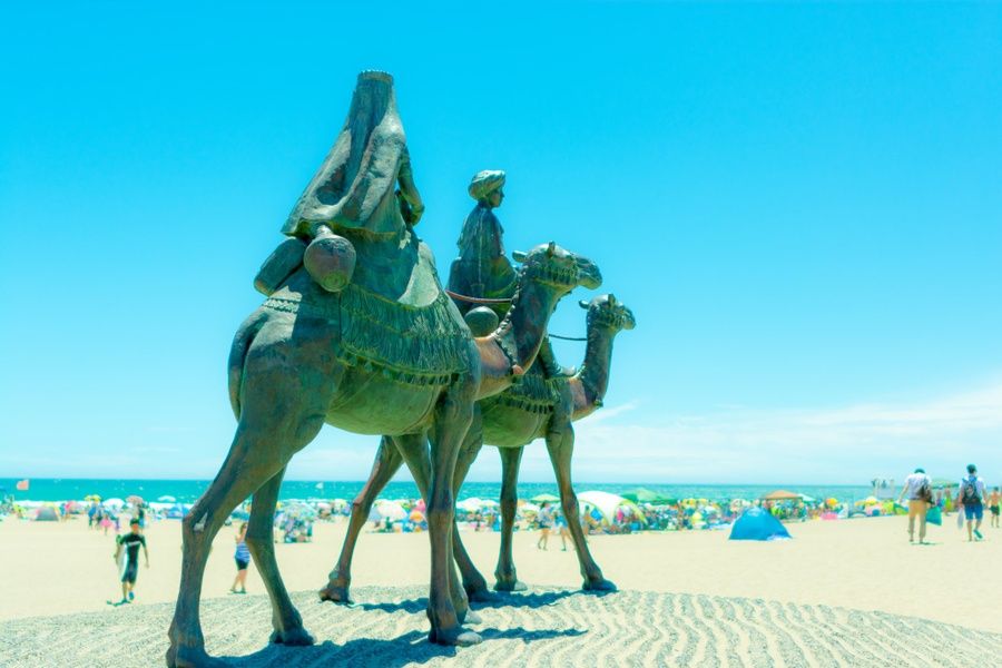 Onjuku Beach in Japan