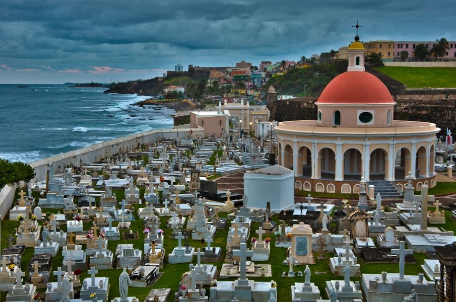 Santa Maria Magdalena de Pazzis Cemetery is one of the top attractions in San Juan