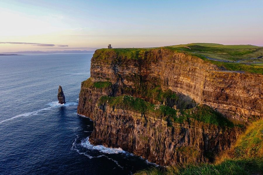 The majestic Cliffs of Moher are an awesome place to visit in ireland