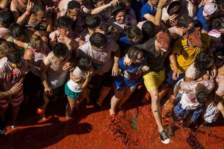 Bunol is THE place to visit in Spain for the famous tomato festival