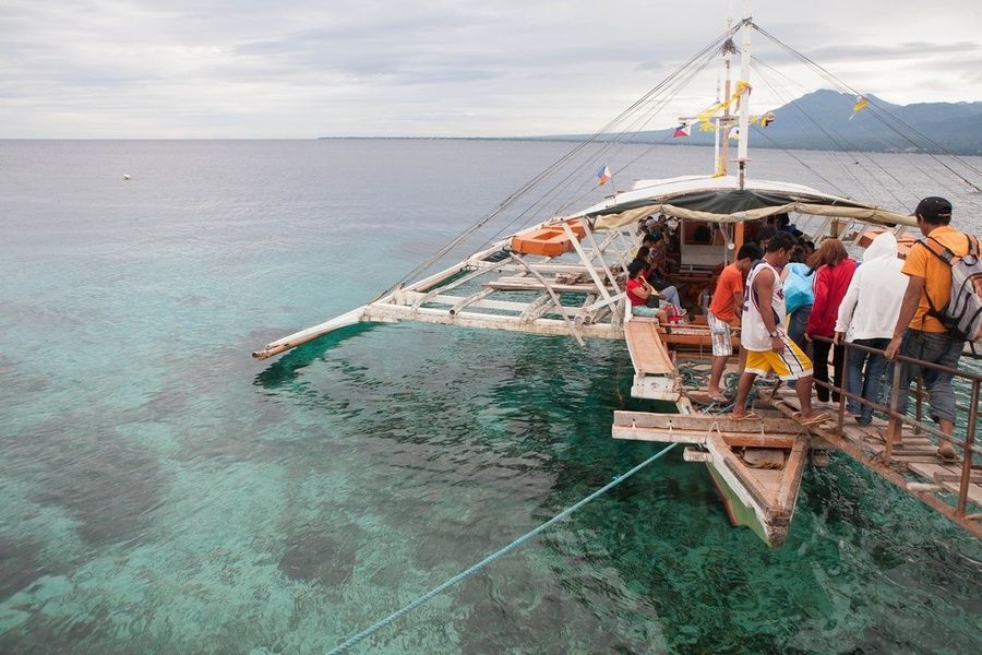 Ferries are an important form of transportation in the Philippines