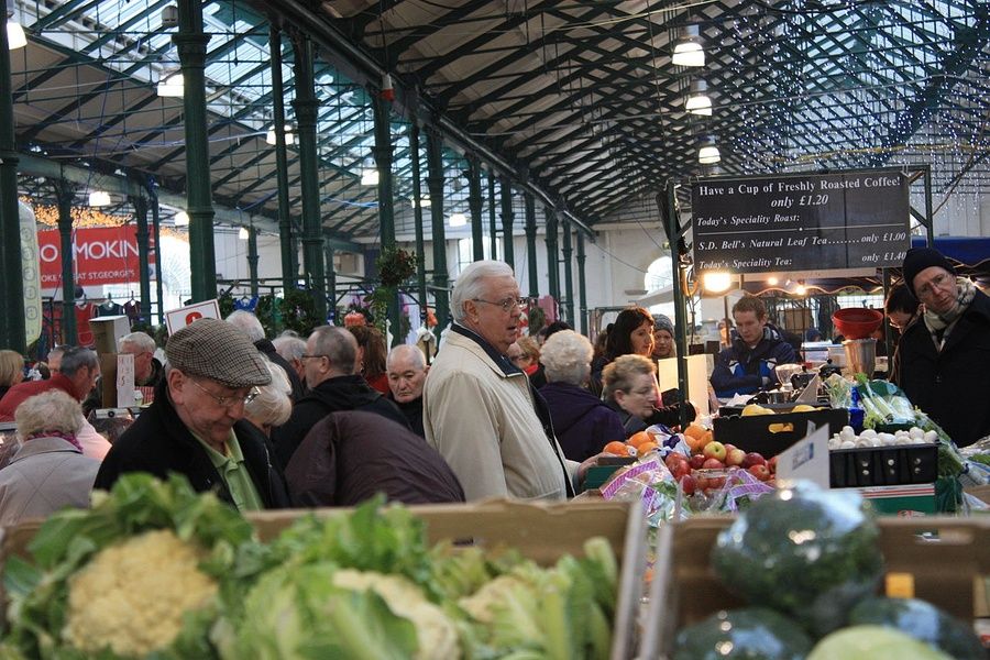 Snacking at St. George's Market is a great thing to do in Belfast ireland