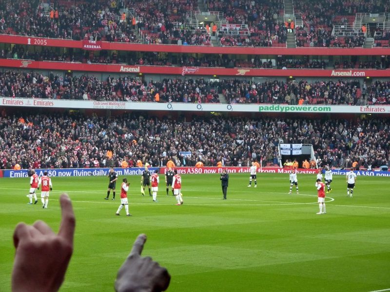 Experiencing an English football match is a great thing to do in London