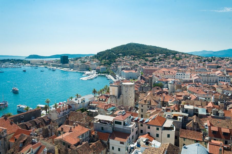 Split es uno de los lugares más bellos que visitar en Croacia