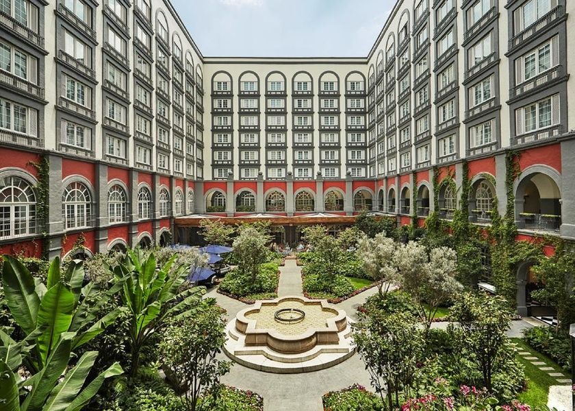 The Four Seasons Hotel is not a resort in Mexico City, but it is a pretty great hotel