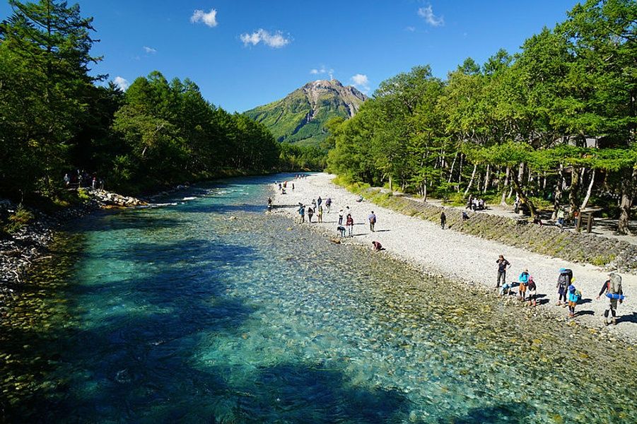 best place to visit in Japan Kamikochi