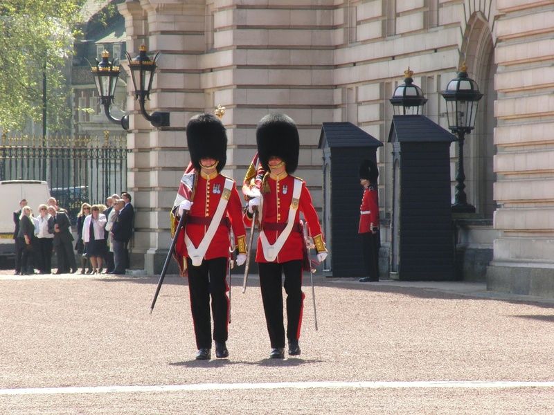 Watching the changing of the Guard is an awesome thing to do in London