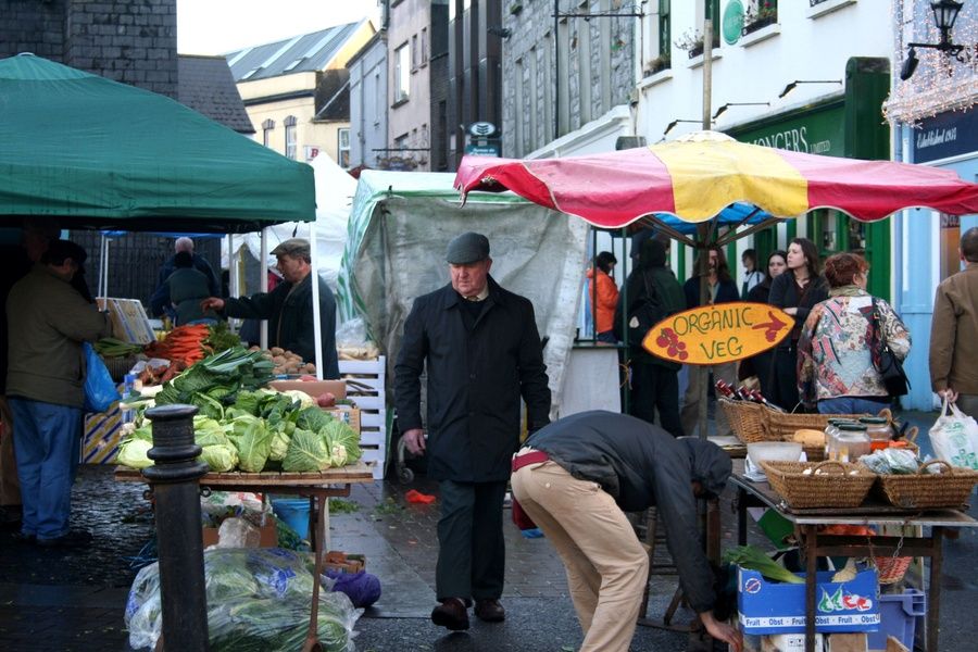 Shopping at the Galway Market is a cool thing to do in Galway Ireland