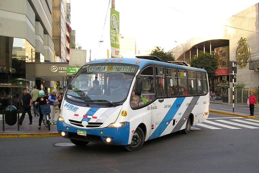 Combi are a good form of transportation in Peru