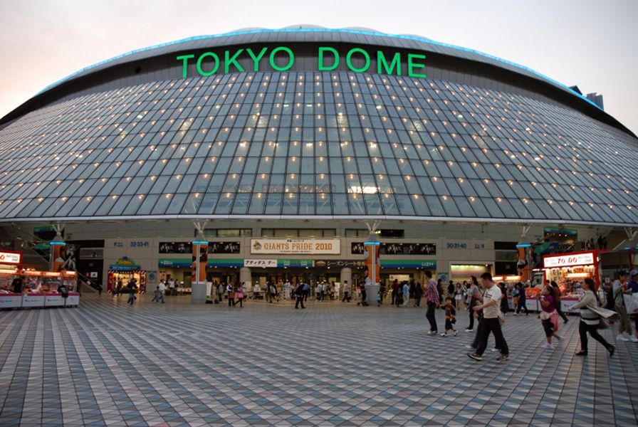 The Tokyo Dome has tons of fun things to do in Tokyo