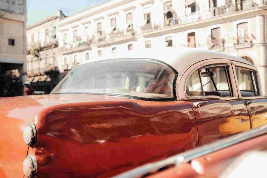 cuba convertible car