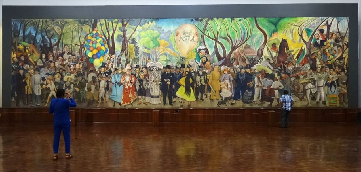 Diego Rivera murals is one of the best Mexico City attractions