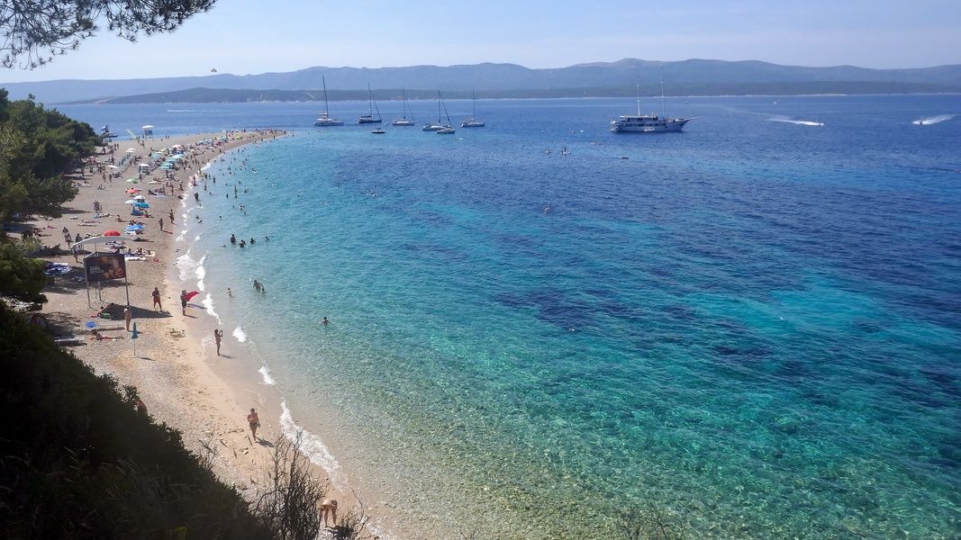 Zlatni Ratni Rat é um dos lugares mais deslumbrantes a visitar na Croácia