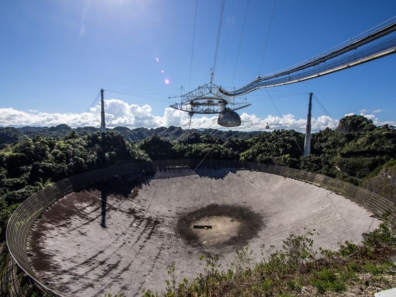 Arecibo Observatory is one of many Puerto Rico tourist attractions