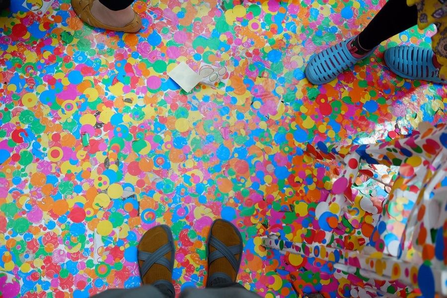 Yayoi Kusama in Tokyo Japan