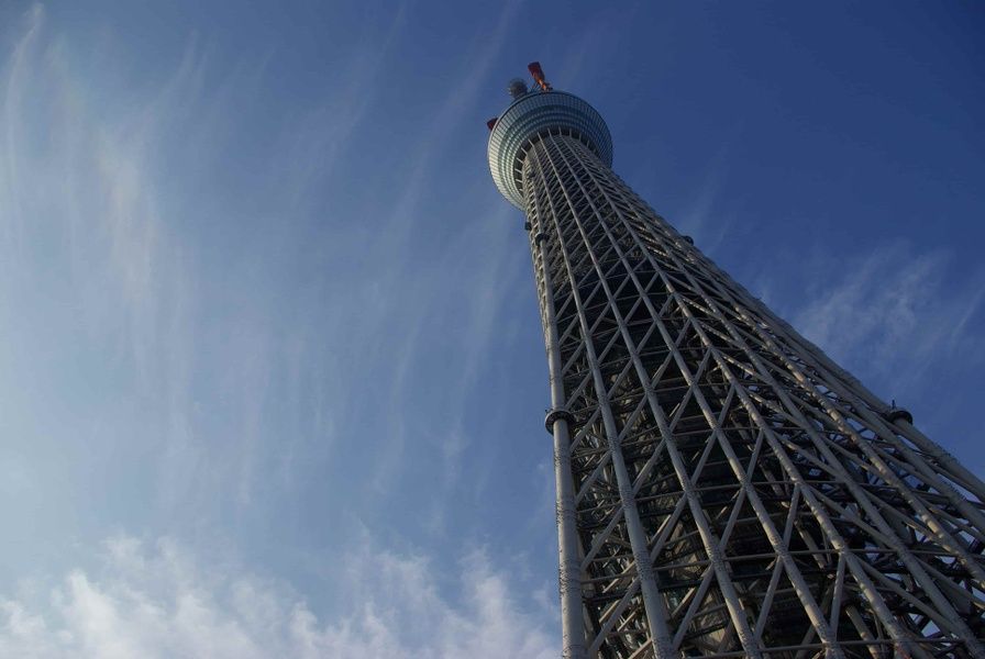 tokyo sky tree where to go in japan