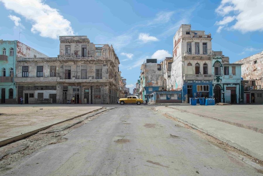 cars and buildings in cuba