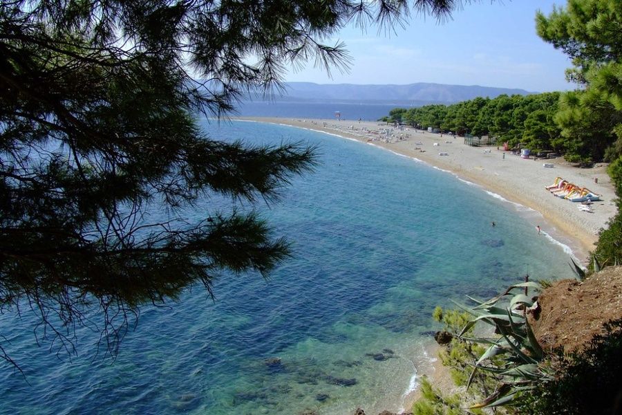 Lounging on the Golden Horn near Bol is one of the best things to do in Croatia