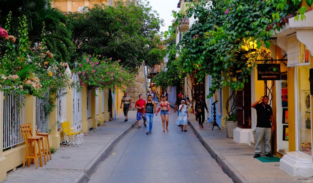 Cartagena Colombia walled city