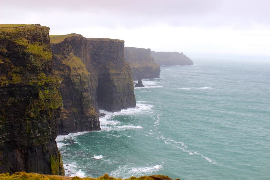 Standing on the Cliffs of Moher is an incredible thing to do in Ireland