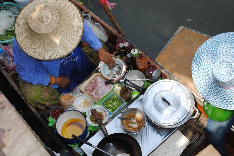 Eating street food is one of the best things to do in Thailand