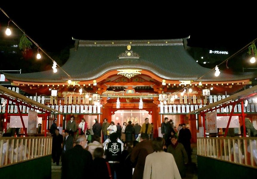 Ikuta Shrine is what to do in Kobe Japan