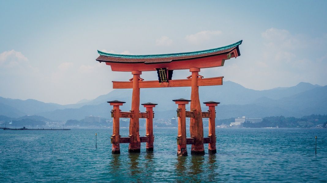 The Itsukushima Shrine is one of the best places to visit in Japan