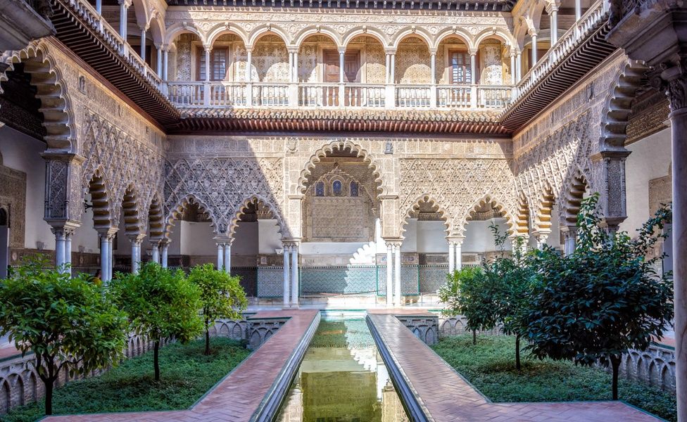 The Royal Alcazar in Seville is one of the top places to visit in Spain