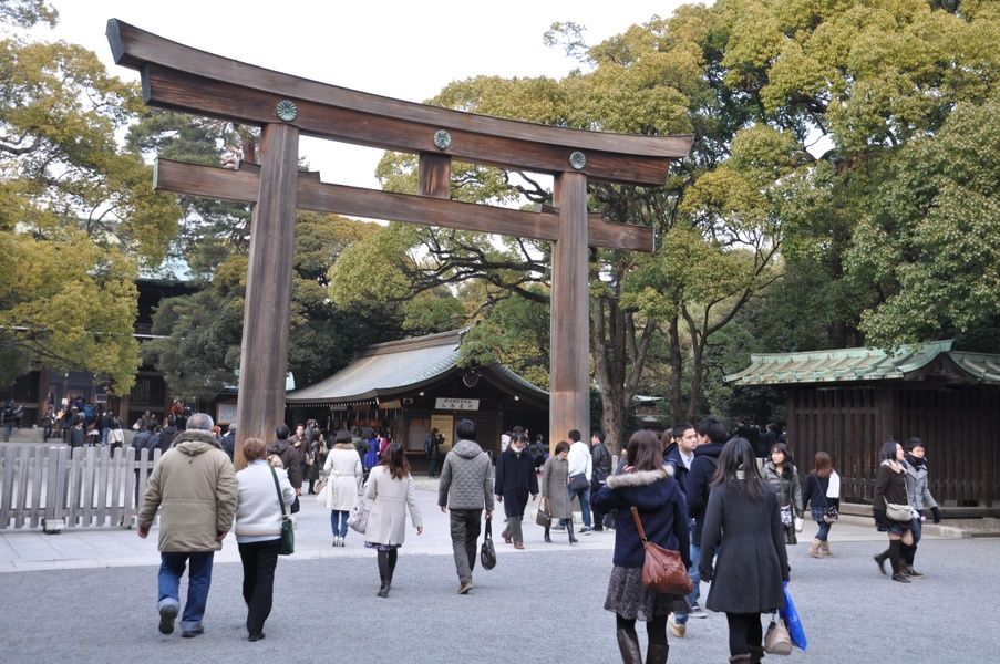 Meiji Jingu is a beautiful spot for Tokyo sightseeing