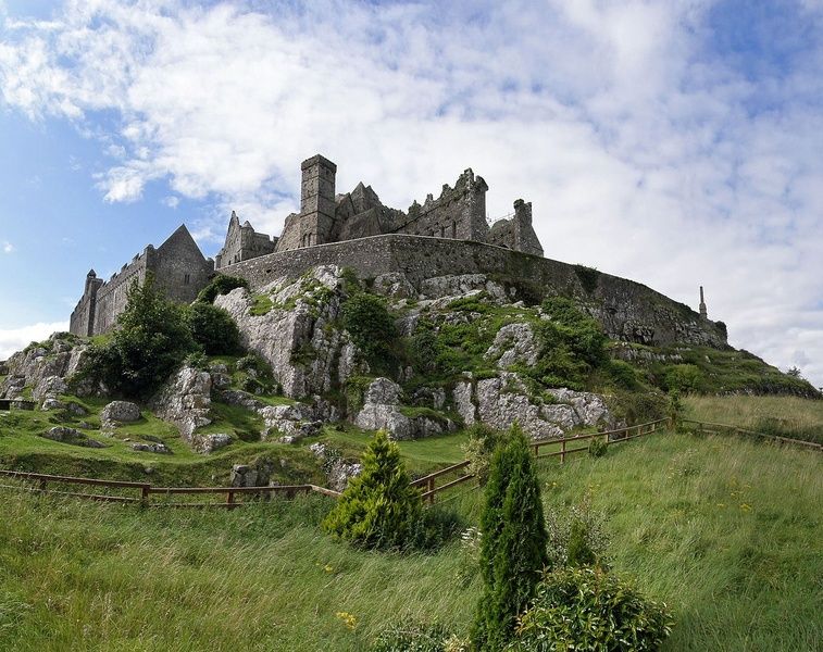 The impressive Rock of Cashel is a cool place to visit in Ireland