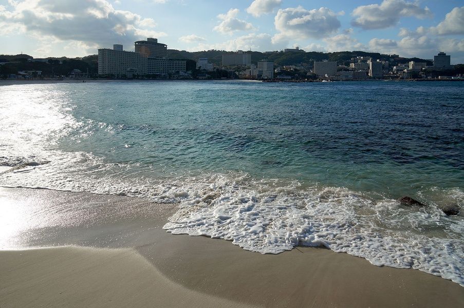 Shirahima Beach in Japan