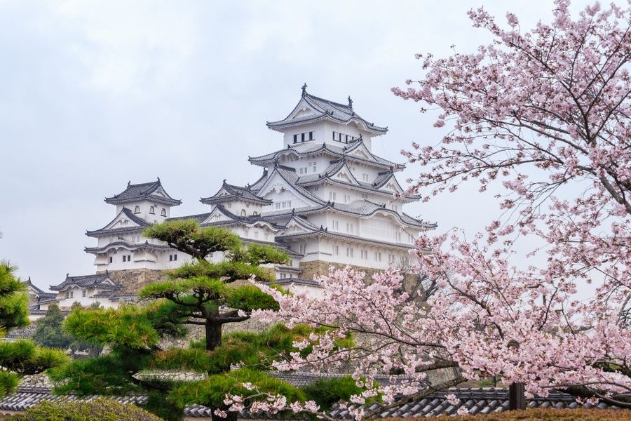Himeji Castle is one of the places to visit in Japan