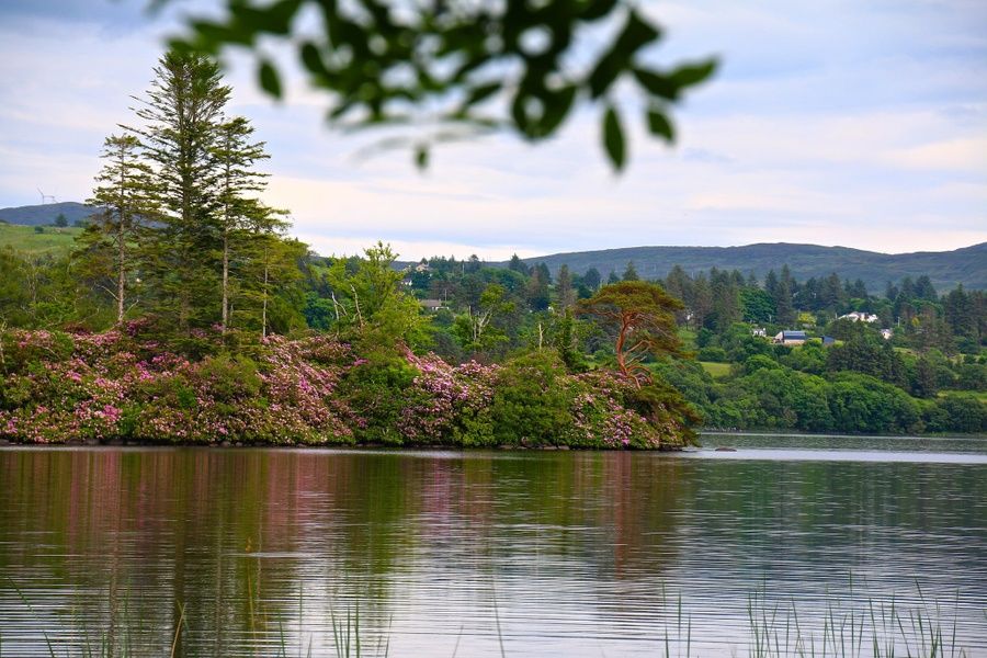 Exploring Lough Eske is an awesome thing to do in Donegal Ireland