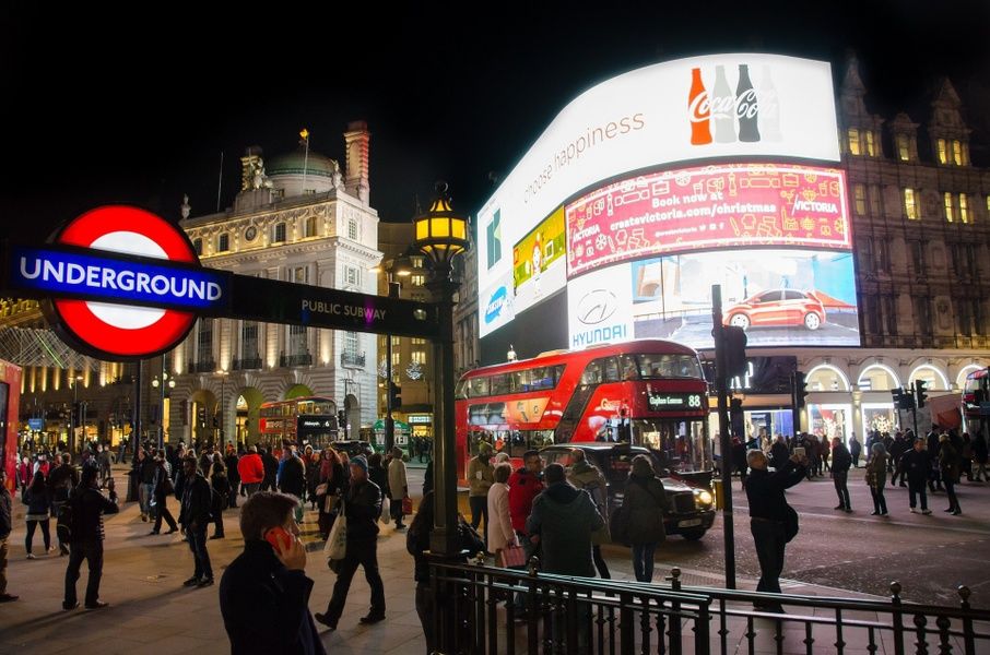 Checking out Piccadilly Circus is a fun thing to do in London