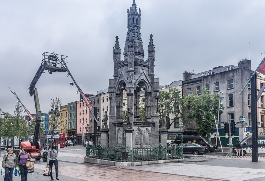 Celebrating Irish history at the national monument is an awesome thing to do in Cork Ireland