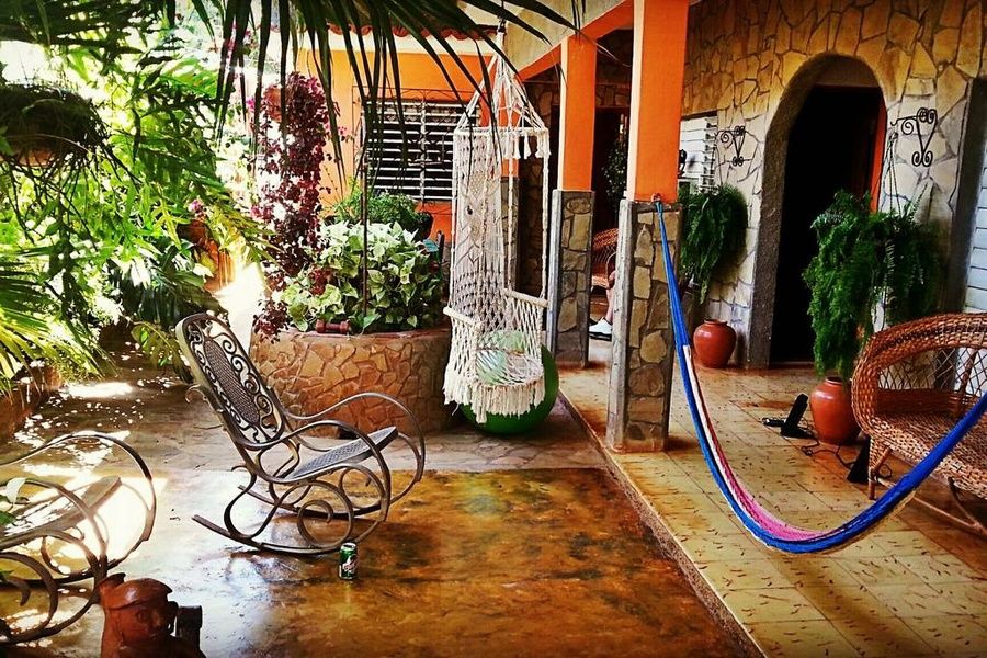 Outdoors of Airbnb in La Boca Trinidad Cuba