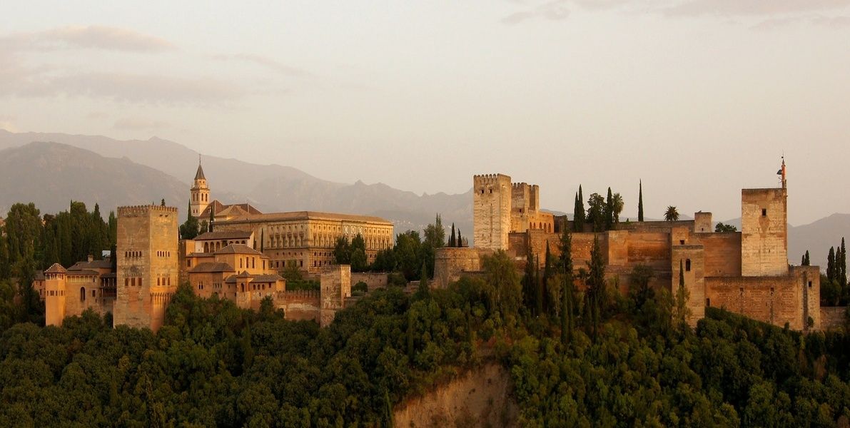 Alhambra in Grenada is one of the most breathtaking places to visit in Spain