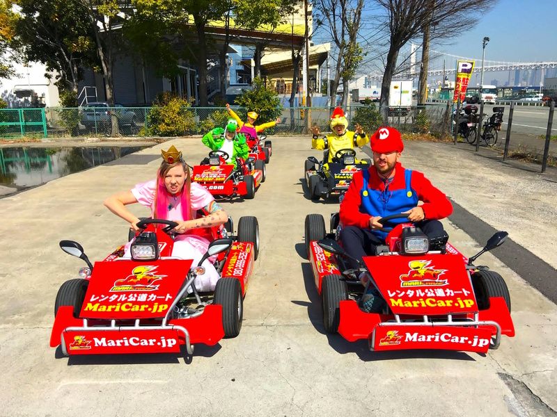 Maricar racing in Tokyo Japan