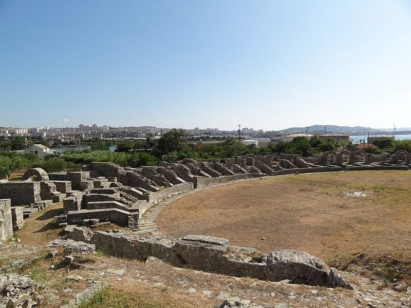 Salona é um dos lugares mais frescos a visitar na Croácia