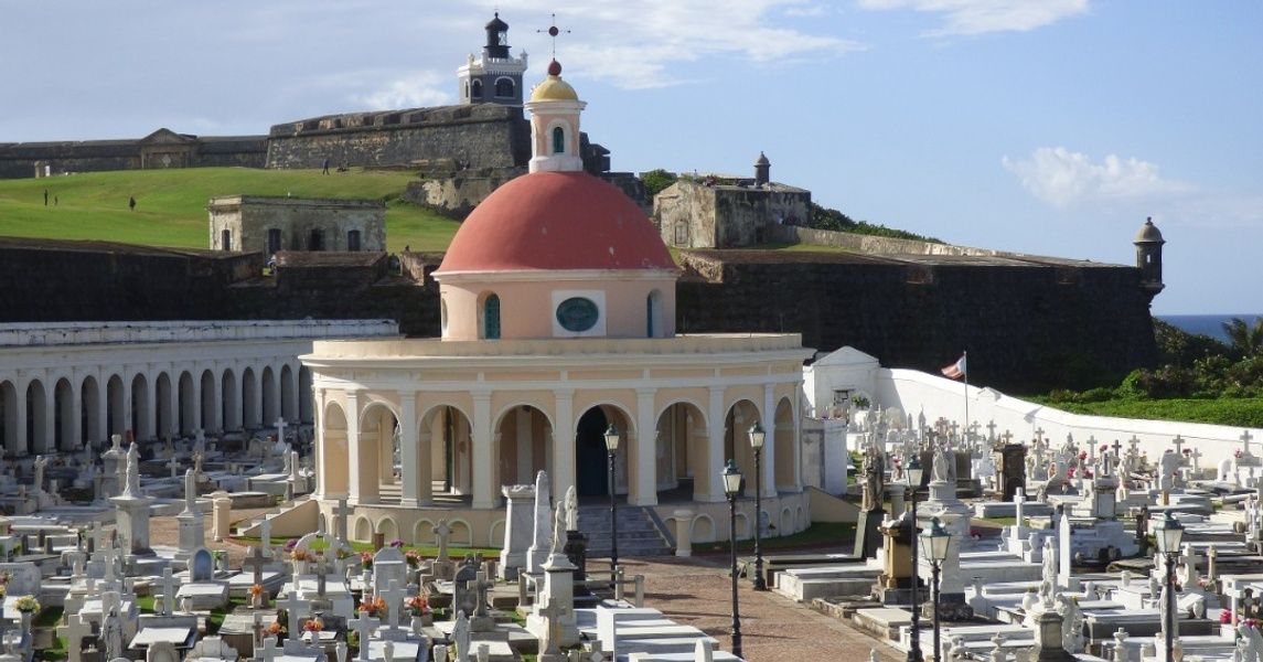 Santa Maria Magdalena de Pazzis Cemetery Puerto Rico Landmarks