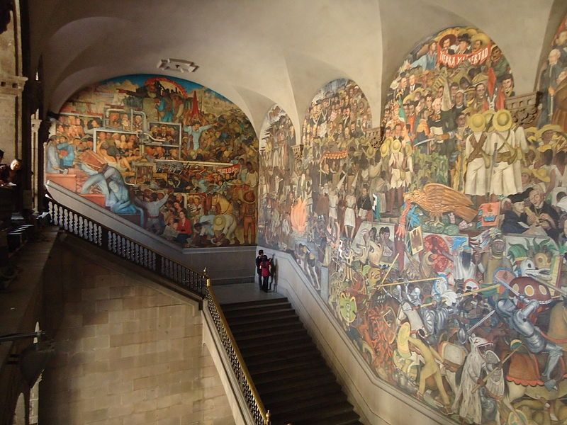 Diego Rivera Murals is a Mexico City must see