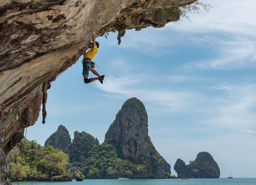 Scaling cliffs is one of the best things to do in Thailand