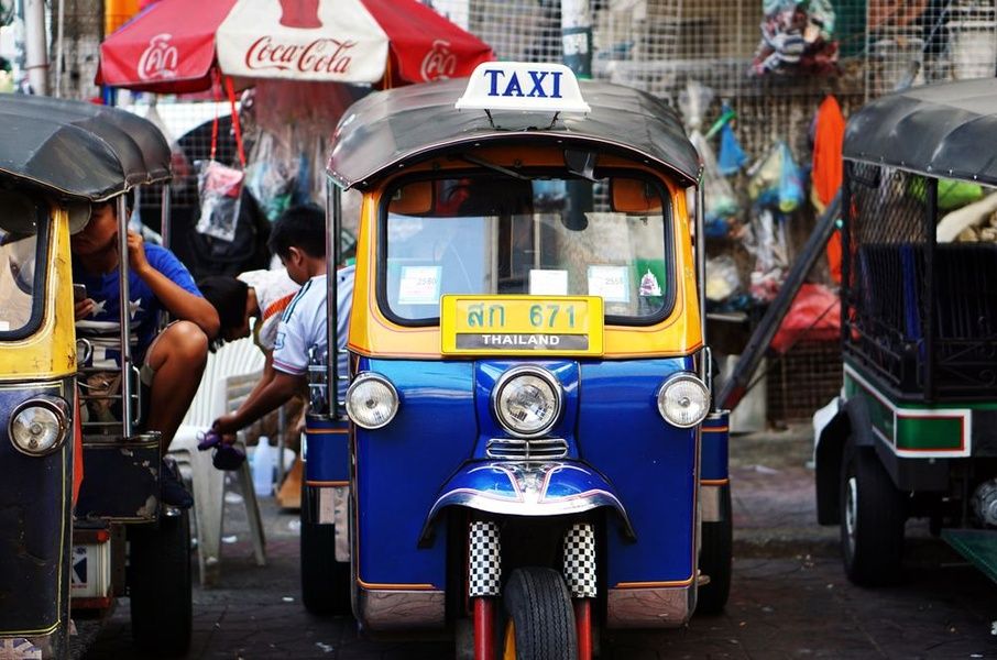 Transportation in Thailand comes in many forms