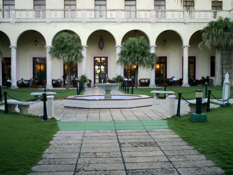National Hotel Gardens in Cuba