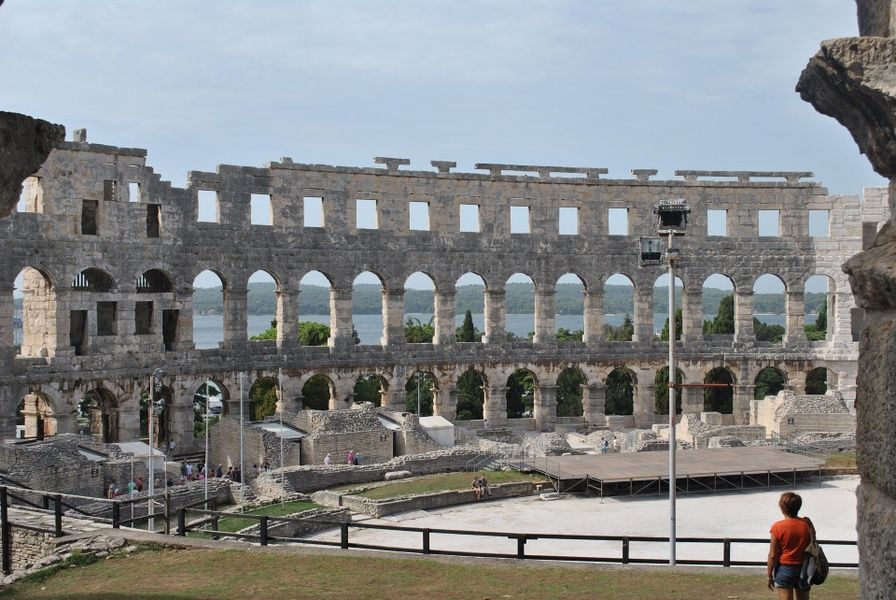 Pula é um dos lugares mais frescos a visitar na Croácia