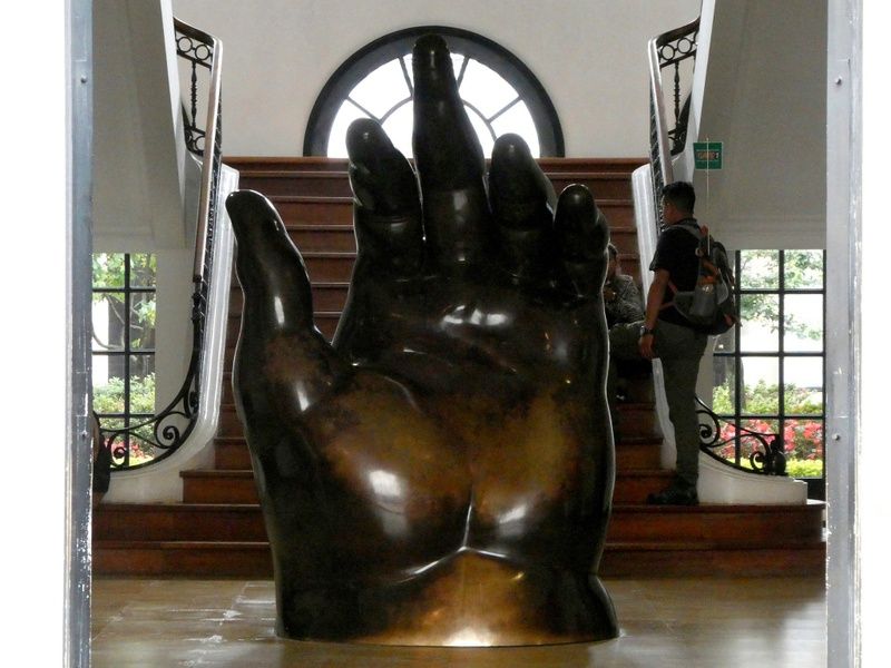 Botero Museum in Banco de la Republica in Bogota, Colombia