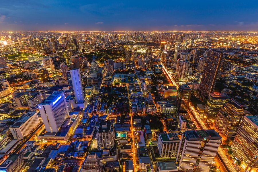 Taking in the view from the King Power MahaNakhon is one of the best things to do in Thailand